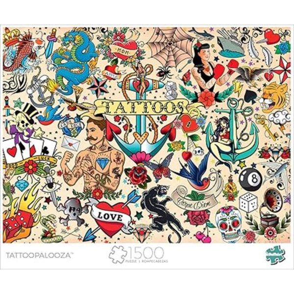 Buffalo Games Tattoopalooza Puzzle 1500 piezas_2