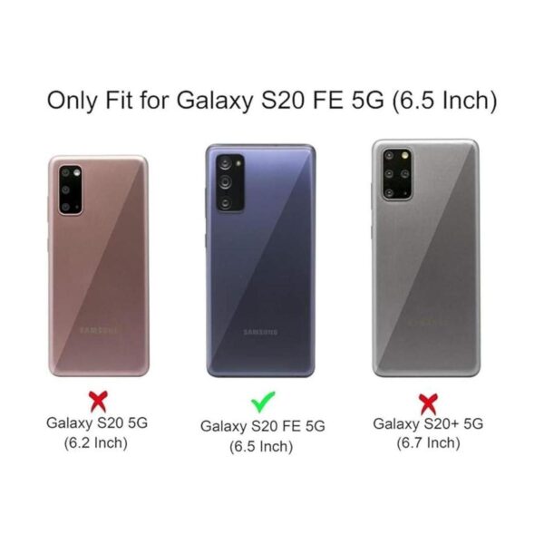 FAteamll Funda para Galaxy S20 FE 5G con esquinas_2