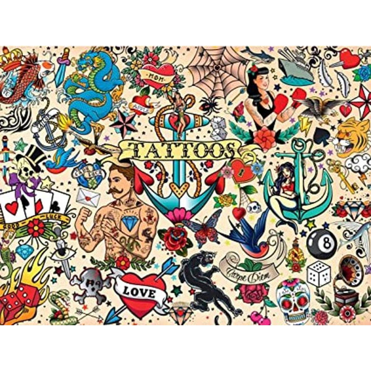 Buffalo Games Tattoopalooza Puzzle 1500 piezas