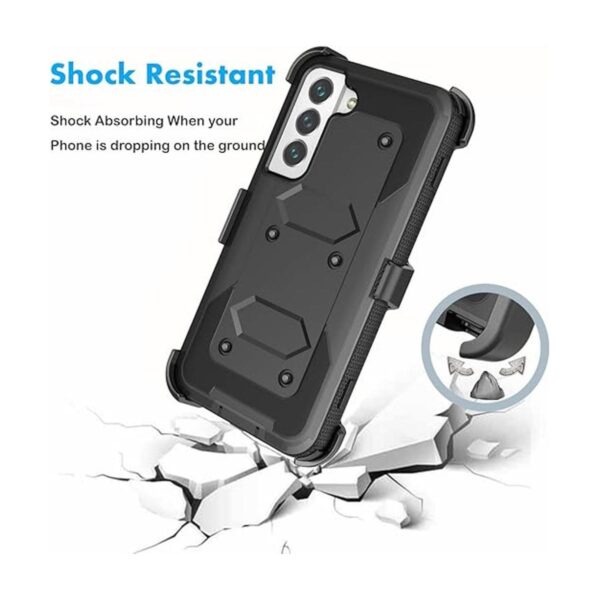Njjex Funda resistente para Samsung Galaxy S22 Plus para_4