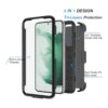 Njjex Funda resistente para Samsung Galaxy S22 Plus para_2
