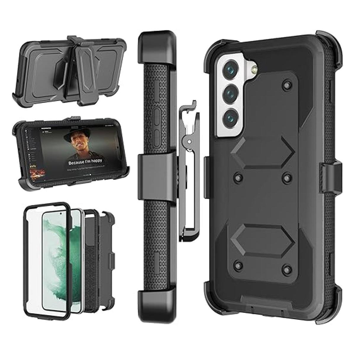 Njjex Funda resistente para Samsung Galaxy S22 Plus para