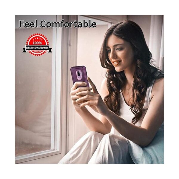 Mieziba Funda para Galaxy S9 resistente a los golpes a_2