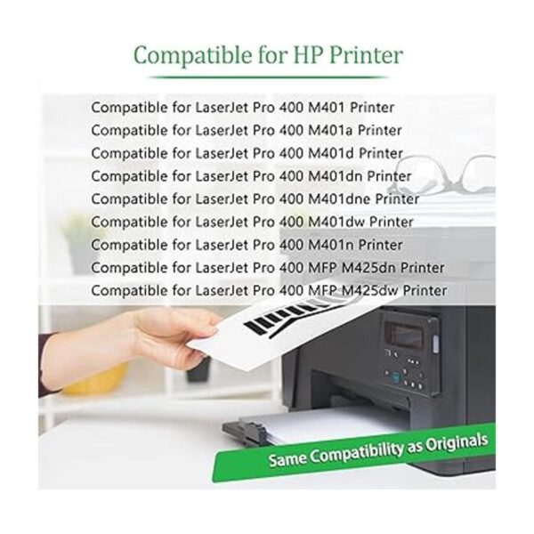GREENCYCLE Cartucho de tóner compatible con HP 80X CF280X_2