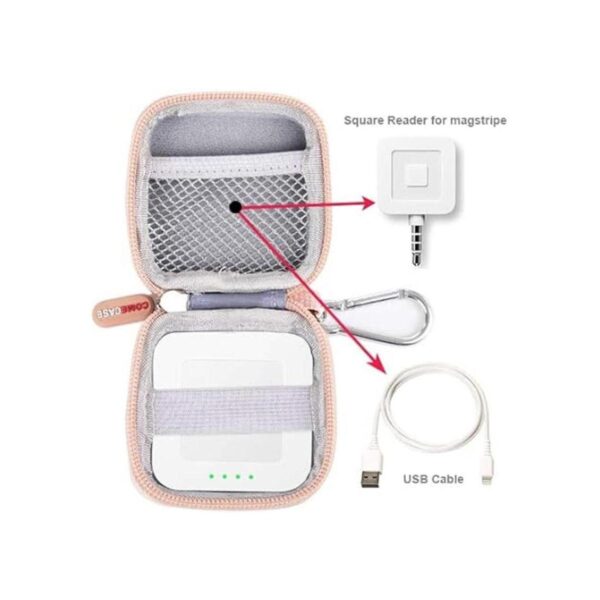 Comecase Estuche para lector de tarjetas con chip soporte_5