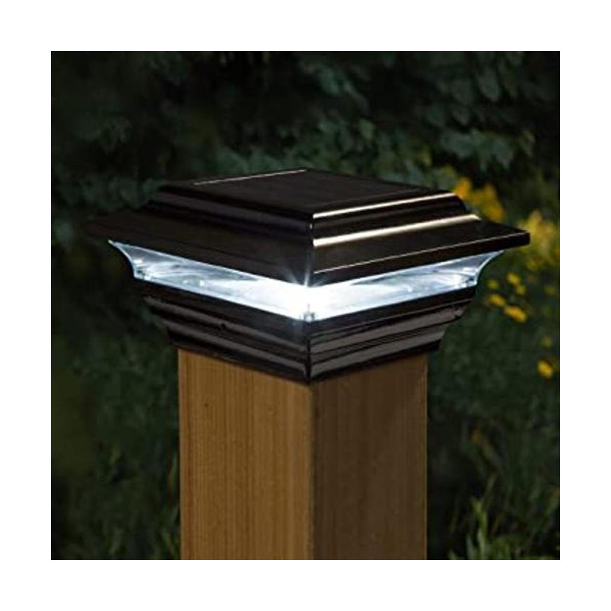 Classy Caps SL211B Tapa de poste solar imperial de