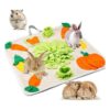 Foraging Rabbit Snuffle Mat Enrichment Toy Washable Pet