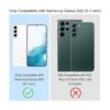 PELEPUES Funda a prueba de golpes para Samsung Galaxy S22_2