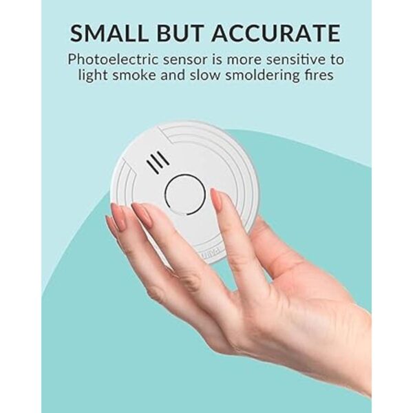Ecoey Detector de humo con tecnología fotoeléctrica_2