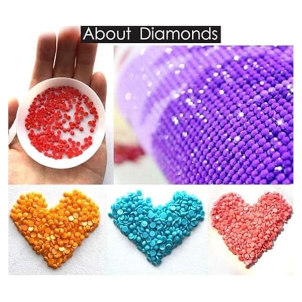 Kits de pintura de diamante 5D para adultos kit de arte