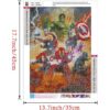 Kits de pintura de diamante 5D para adultos kit de arte
