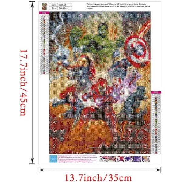 Kits de pintura de diamante 5D para adultos kit de arte