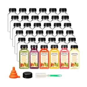 BAKHUK 36 botellas de jugo de plástico vacías de 8 onzas_1
