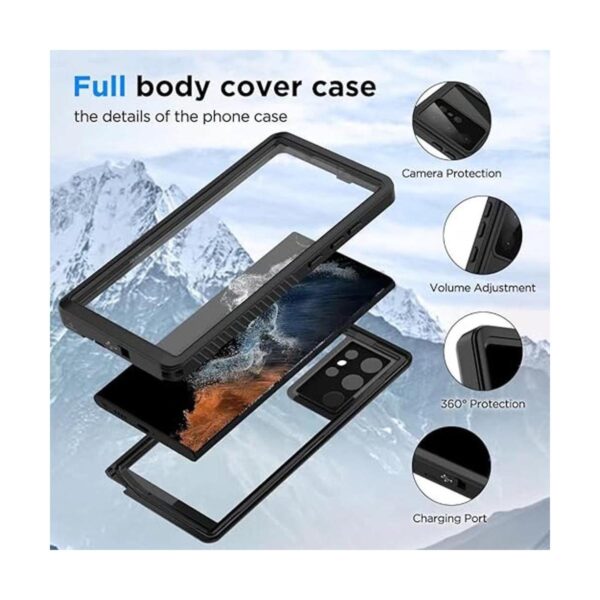 Lanenas Funda para Samsung Galaxy S22 Ultra funda para_2
