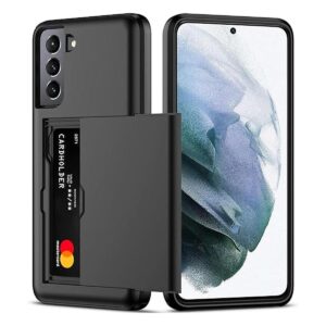 Nvollnoe Funda para Samsung S21 con tarjetero 5G de 6.2_1