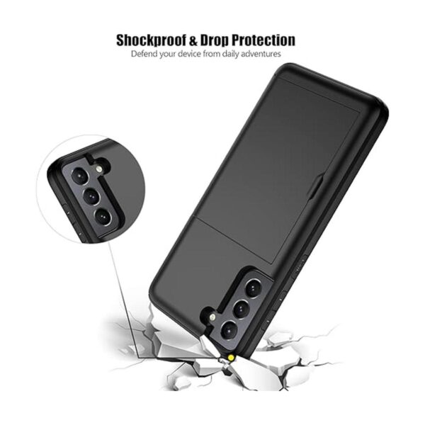 Nvollnoe Funda para Samsung S21 con tarjetero 5G de 6.2_5