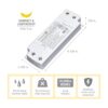 Armacost Lighting 850120 Fuente de alimentación LED de 24_4