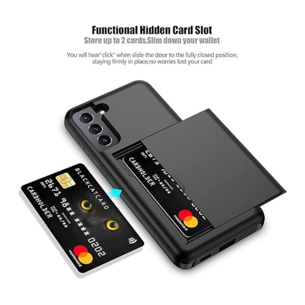 Nvollnoe Funda para Samsung S21 con tarjetero 5G de 6.2_2