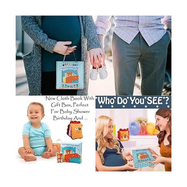 Teddy Soft Baby Books Libros de tela silenciosa juguetes_6