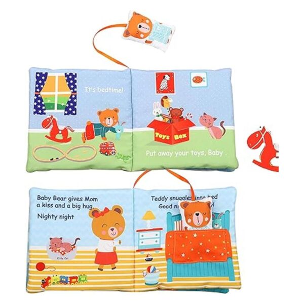 Teddy Soft Baby Books Libros de tela silenciosa juguetes_2