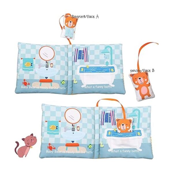 Teddy Soft Baby Books Libros de tela silenciosa juguetes_3