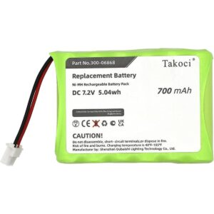Batería de repuesto 30006868 para Honeywell WLTP100 ADT_1