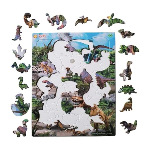 Just Smarty Rompecabezas de dinosaurio de 48 piezas para_2