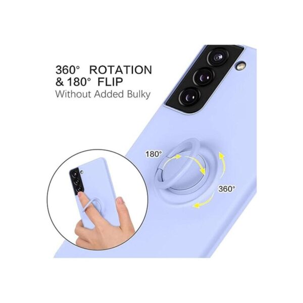 KANGYA Funda para Samsung Galaxy S21 silicona delgada_4