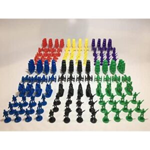 Napoleonic Civil War Military Miniatures Juego de seis_1