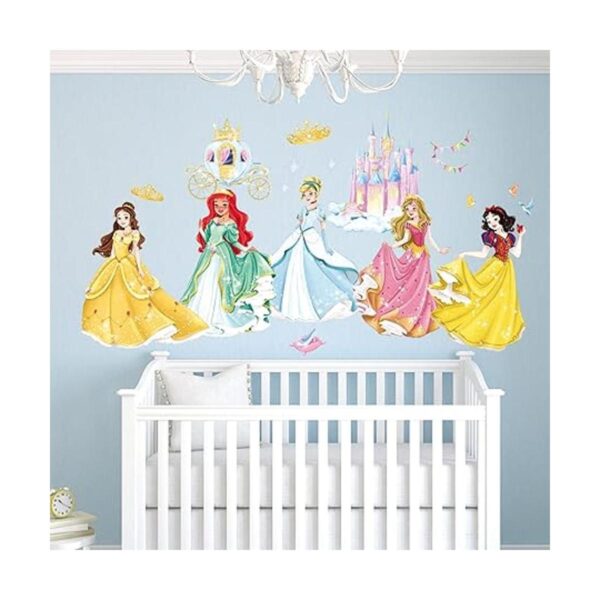 DECOWALL SG2118 Calcomanías de pared de princesa_3