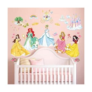DECOWALL SG2118 Calcomanías de pared de princesa_1