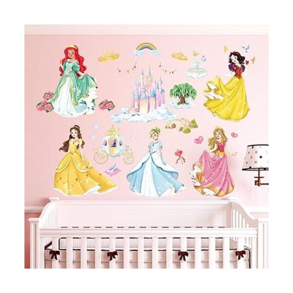 DECOWALL SG2118 Calcomanías de pared de princesa_2