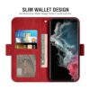 Asuwish Compatible con Samsung Galaxy S22 Ultra 5G Funda_3