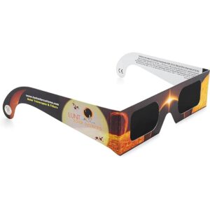Anteojos para eclipse solar 5 unidades certificados CE e