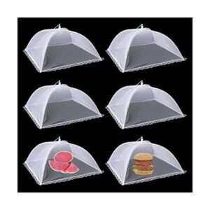Paquete de 6 cubiertas de malla para alimentos para_1
