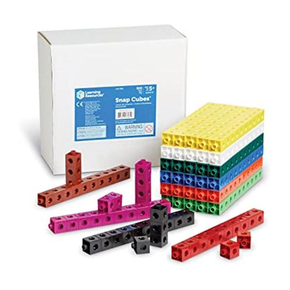 Learning Resources Juego de 500 cubos juguetes educativos