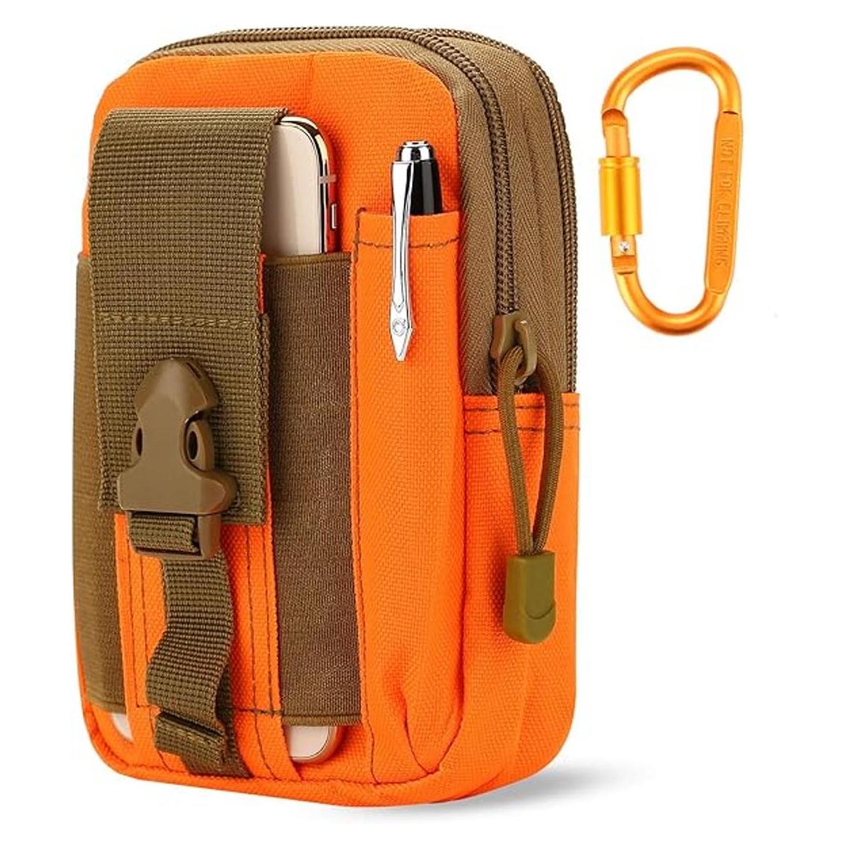 DOUNTO Riñonera táctica EDC Molle Riñonera Cinturón Funda