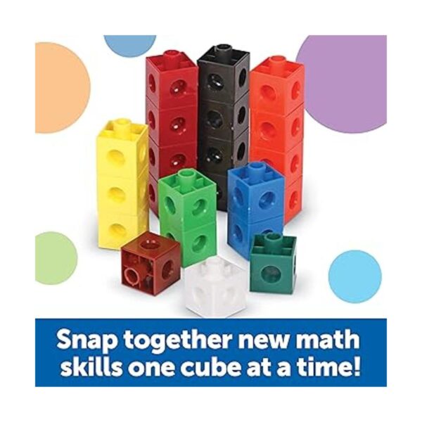 Learning Resources Juego de 500 cubos juguetes educativos_2
