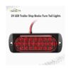 Partsam 2 luces LED rojas de 4.4 pulgadas 24 luces LED_2