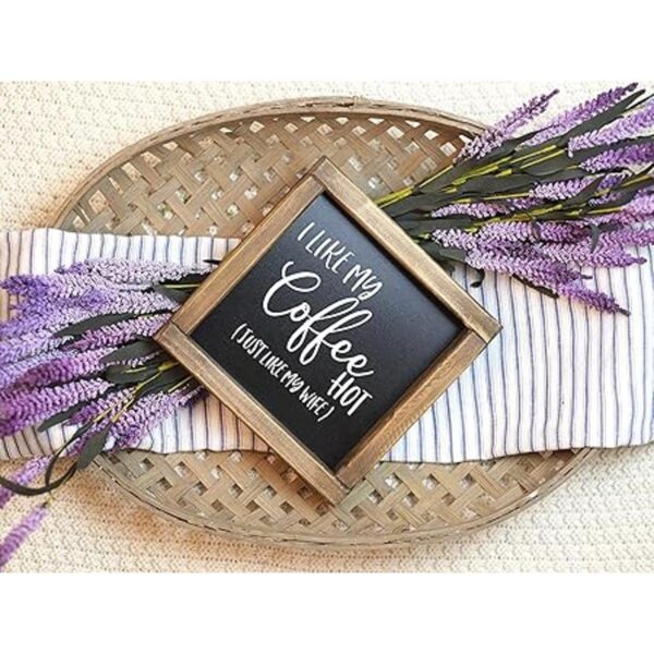 Lavender Inspired Decoración de barra de café de granja_2