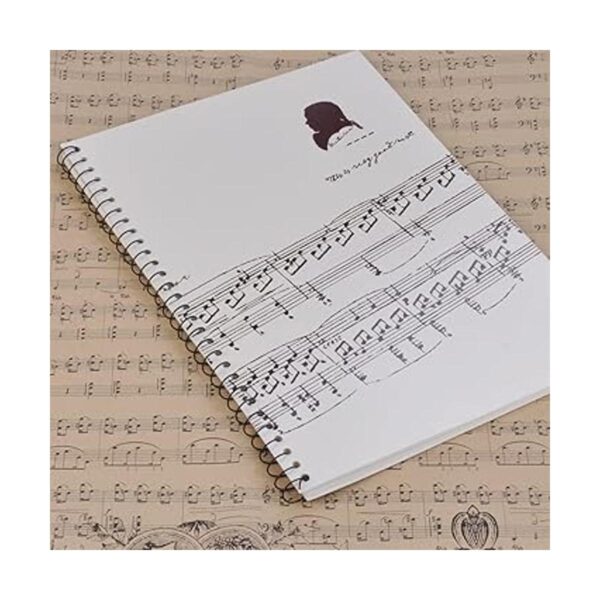 Cuaderno de partituras en blanco de 50 páginas cuaderno_2