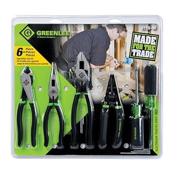 Greenlee 015936 Kit de herramientas manuales seis piezas_2