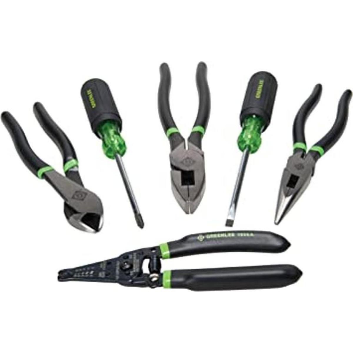 Greenlee 015936 Kit de herramientas manuales seis piezas