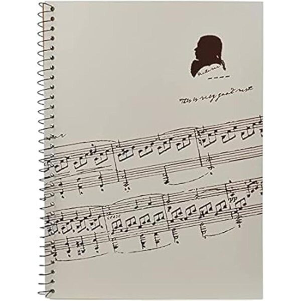 Cuaderno de partituras en blanco de 50 páginas cuaderno_3