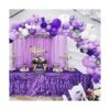 Kit de arco de guirnalda de globos morados 122 unidades_6