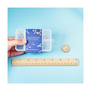 SUNNYCLUE 1 caja DIY 10 pares de abalorios de copo de
