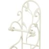 Soporte Deco 79 de metal para papel higiénico color blanco