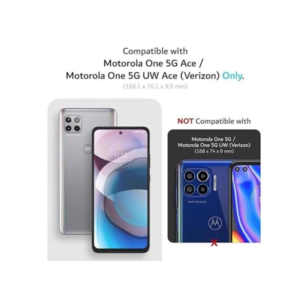 TUDIA DualShield Funda diseñada para teléfono Motorola_2