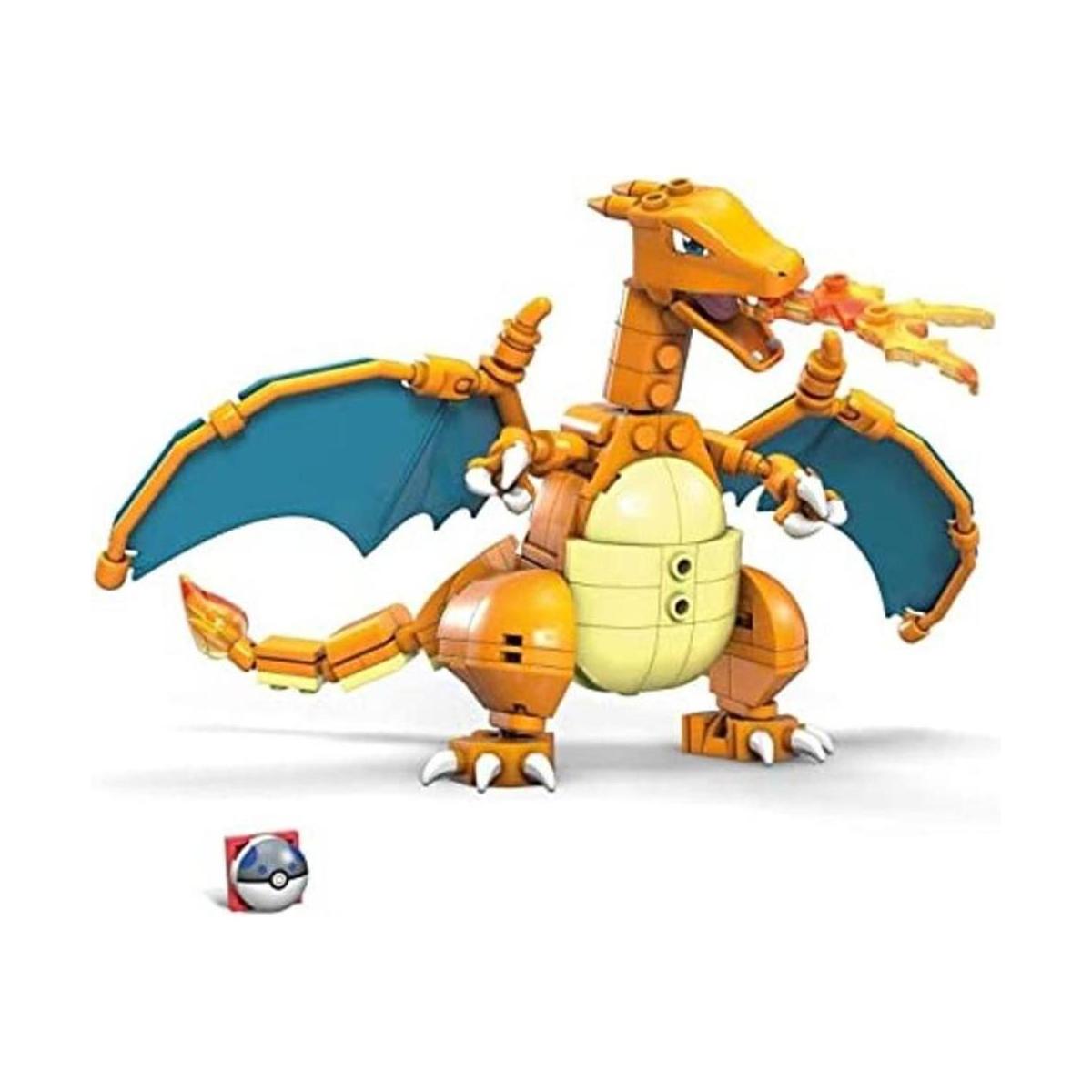 MEGA Juego de construcción Pokémon Charizard con 222