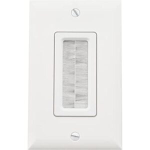 OnQ WP1014WHV1 Correa de acceso para cable con placa de_1